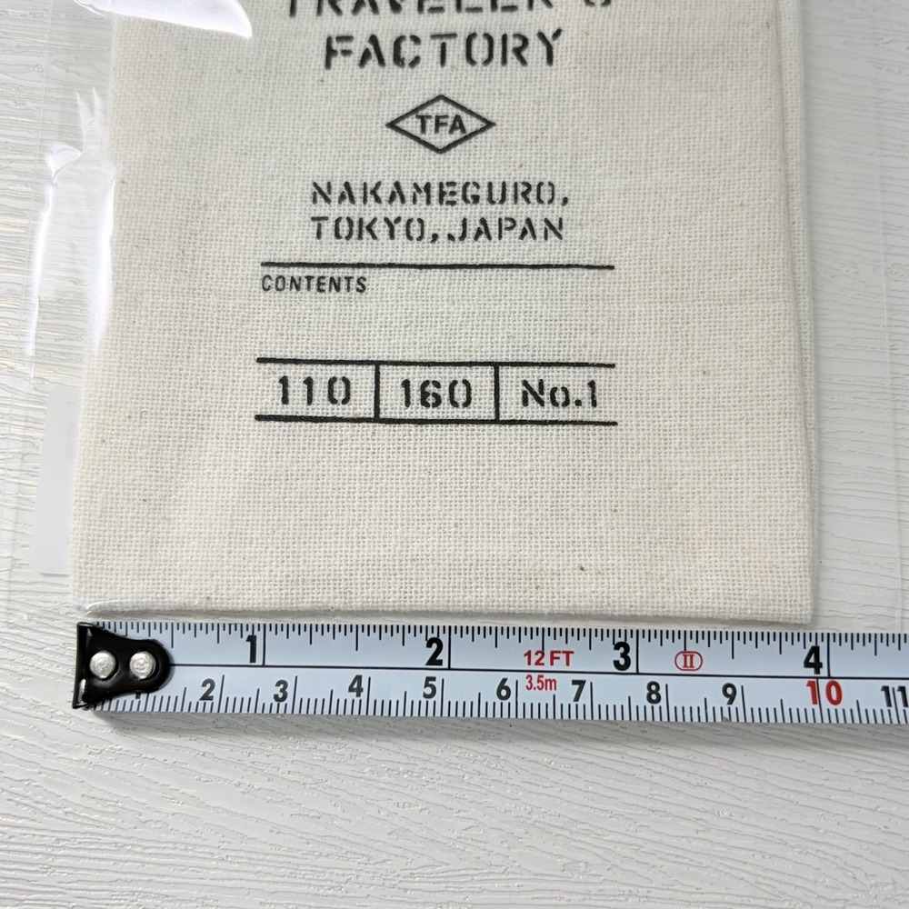 NEW TRAVELER'S Factory Storage bag No. 1 Drawstring Bag Tokyo Notebook - Picture 6 of 10